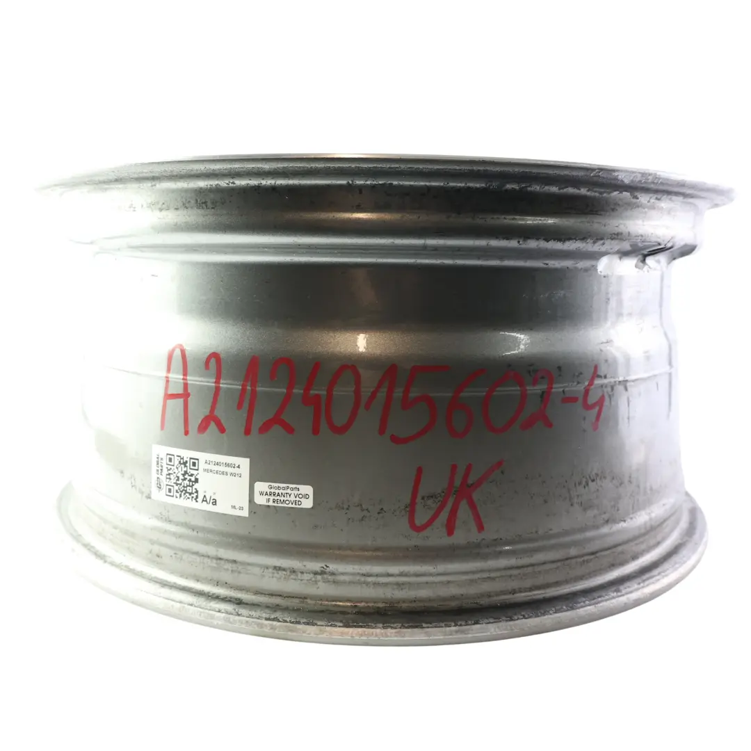 Alloy Wheel Rim 17" ET:48 8J 5 Double Spoke to Mercedes W212 with Part number A2124015602 Mercedes W212 Alloy Wheel Rim 17" ET:48 8J 5 Double Spoke - SKU A2124015602-4 - Part number A2124015602