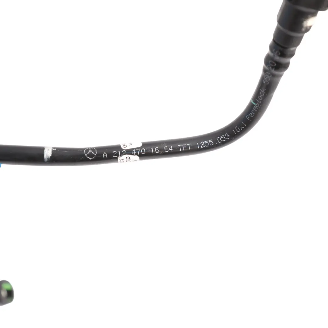 Mercedes W212 W218 Fuel Tank Pipe Hose Line Return Flow OM642 OM651 - SKU A2124701664 - Part number A2124701664