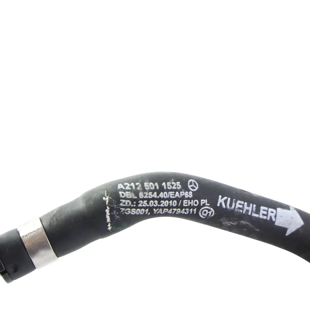 Tuyau Vase Expansion Liquide Refroidissement pour Mercedes S212 W212 à propos du numéro de pièce A2125011525 Mercedes S212 W212 Tuyau Vase Expansion Liquide Refroidissement - SKU A2125011525 - Numéro de pièce A2125011525
