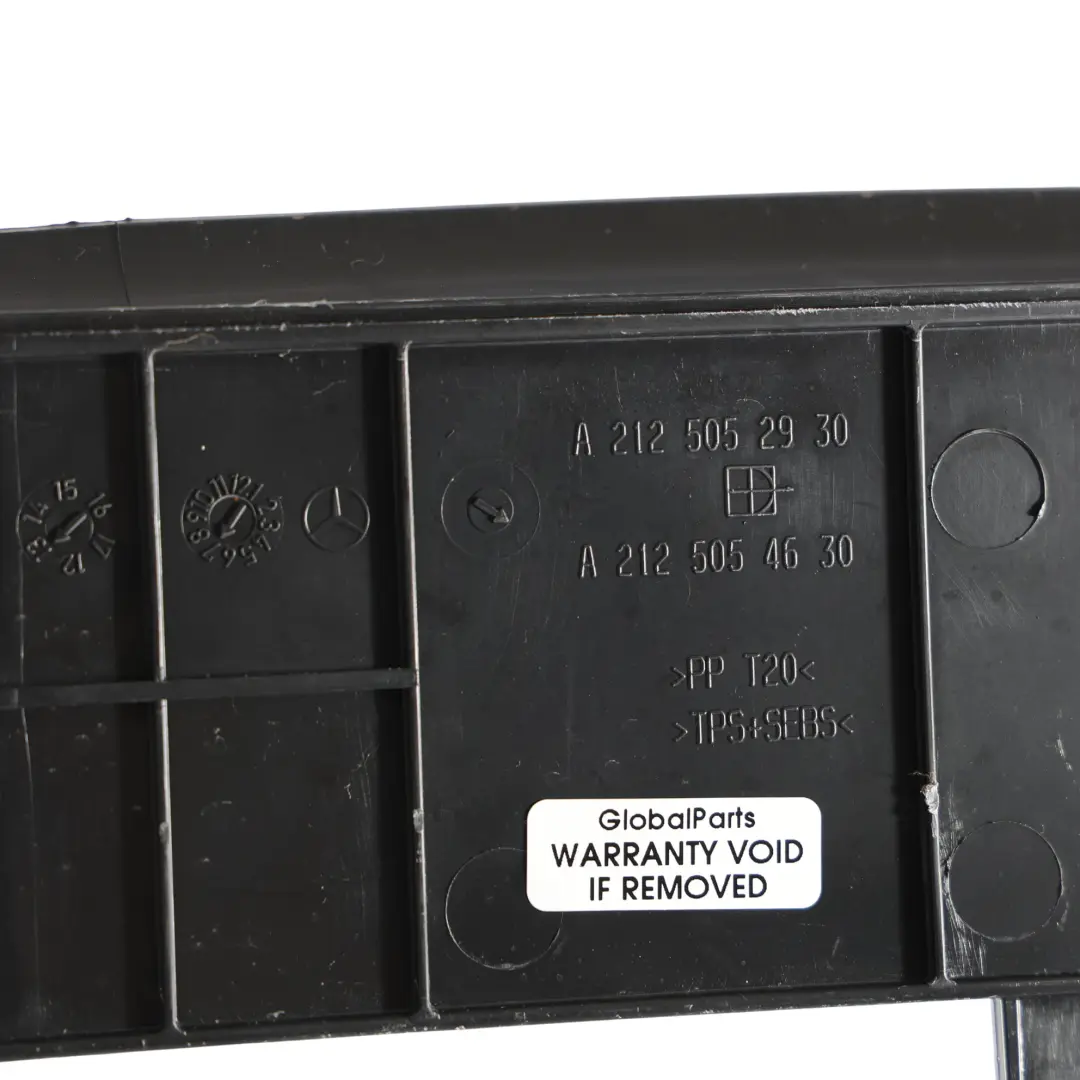 Mercedes S212 Radiator Air Duct Hood Bracket Mount Holder - SKU A2125054630 - Part number A2125052930