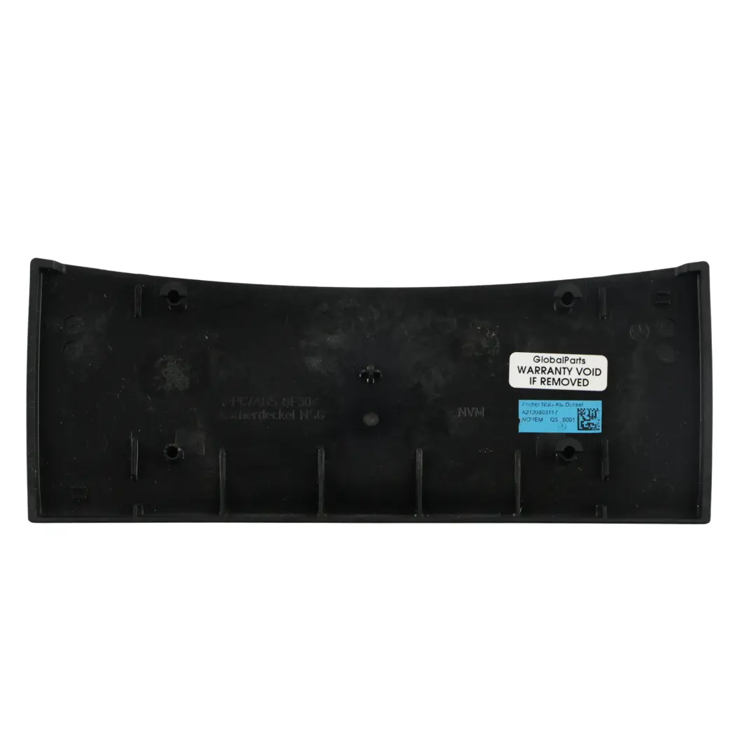 Central Console Stowage Tray Cover Trim Panel to Mercedes W212 with Part number A2126803117 Mercedes W212 Central Console Stowage Tray Cover Trim Panel - SKU A2126803117 - Part number A2126803117