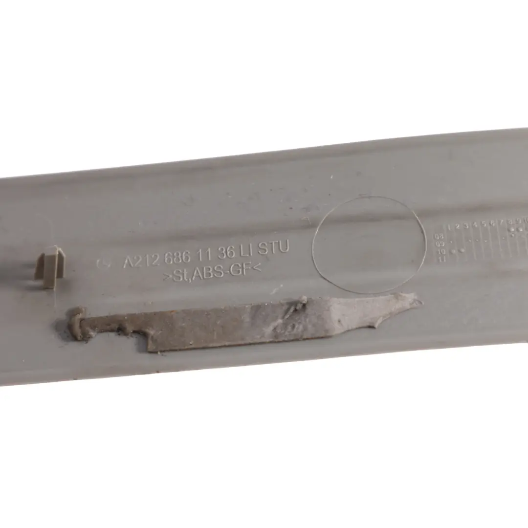 Mercedes W212 Door Sill Trim Rear Left Step Cover Panel N/S - SKU A2126861136-1 - Part number A2126861136