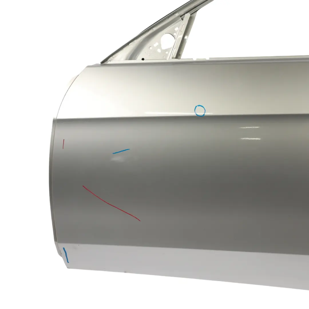 Mercedes W212 Door Front Left N/S Cover Panel Iridium Silver Metallic - 775 - SKU A2127200105-IRS - Part number A2127200105