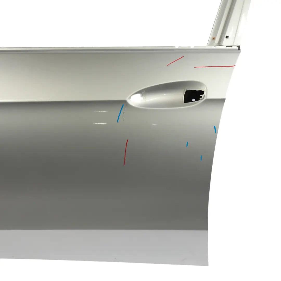 Mercedes W212 Door Front Left N/S Cover Panel Iridium Silver Metallic - 775 - SKU A2127200105-IRS - Part number A2127200105