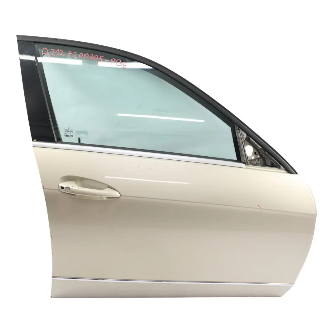 Mercedes W212 S212 Poszycie Drzwi Przednie Prawe Beżowy Metaliczny 794 - SKU A2127200205-PBE - Numer Części A2127200205