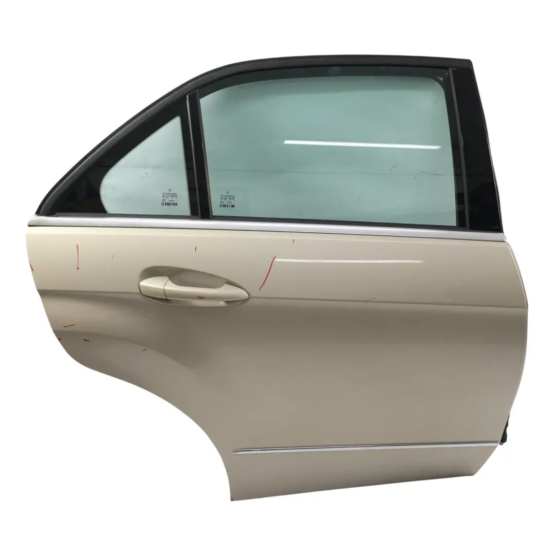 Tür Hinten Rechts Pearl Beige Metallic - 794 für Mercedes W212 Limousine mit Teilenummer A2127300205 Mercedes W212 Limousine Tür Hinten Rechts Pearl Beige Metallic - 794 - SKU A2127300205-PBE - Teilenummer A2127300205