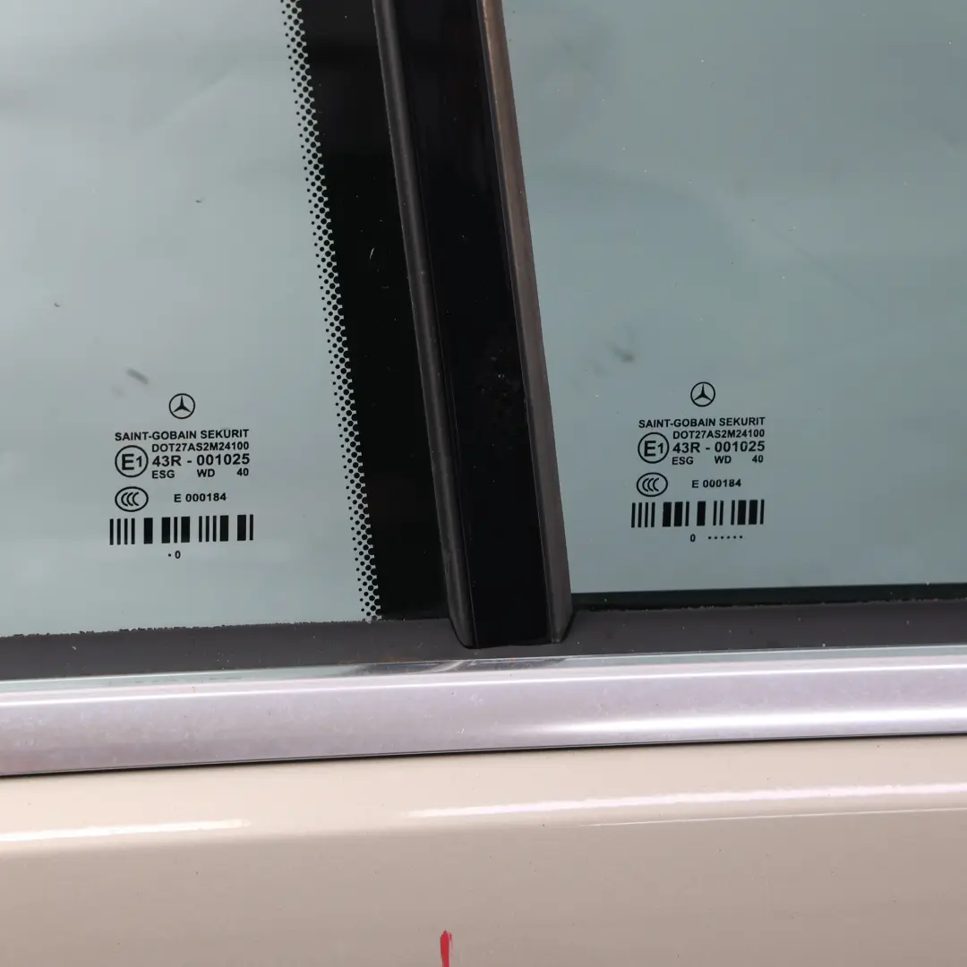 Mercedes W212 Saloon Door Rear Right O/S Pearl Beige Metallic - 794 - SKU A2127300205-PBE - Part number A2127300205