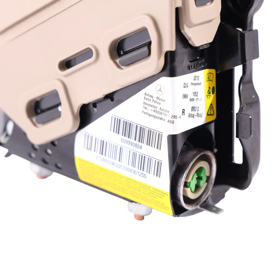 Mercedes W212 Front Seat Air Module Unit Right O/S - SKU A2128602402-1 - Part number A2128602402