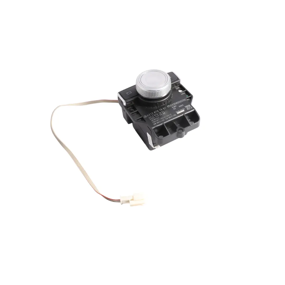 Multimedia Control Switch Assembly Panel to Mercedes W212 with Part number A2128701551 Mercedes W212 Multimedia Control Switch Assembly Panel - SKU A2128701551 - Part number A2128701551