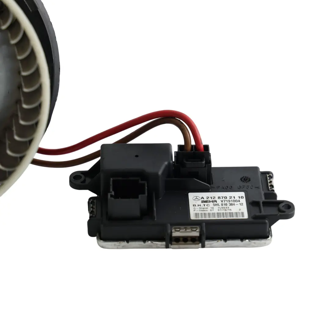 W207 W212 Heater Blower Motor With Resistor Regulator to Mercedes W204 with Part number A2128702110 Mercedes W204 W207 W212 Heater Blower Motor With Resistor Regulator - SKU A2128702110-2 - Part number A2128702110