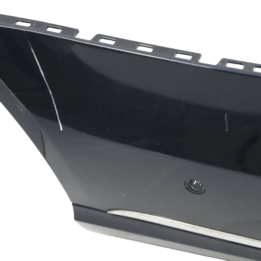 Mercedes W212 Rear Bumper Saloon Trim Panel Cover Cavansite Blue Metallic - 890 - SKU A2128858325-CVB - Part number A2128858325