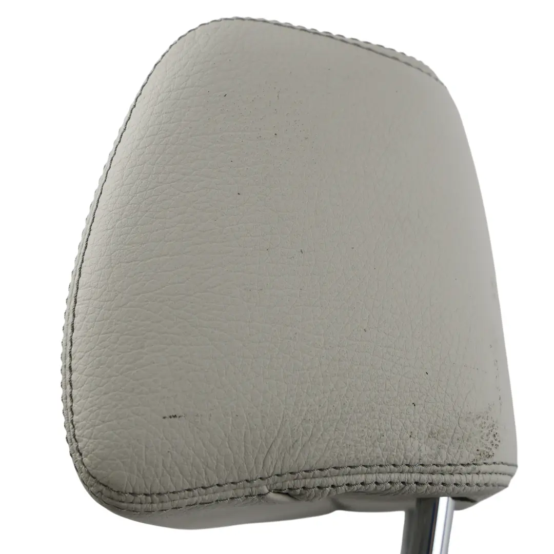 Headrest Head Restraint Left Right N/O/S Grey Leather to Mercedes W212 Rear Seat with Part number A2129704078 Mercedes W212 Rear Seat Headrest Head Restraint Left Right N/O/S Grey Leather - SKU A2129704078-1 - Part number A2129704078