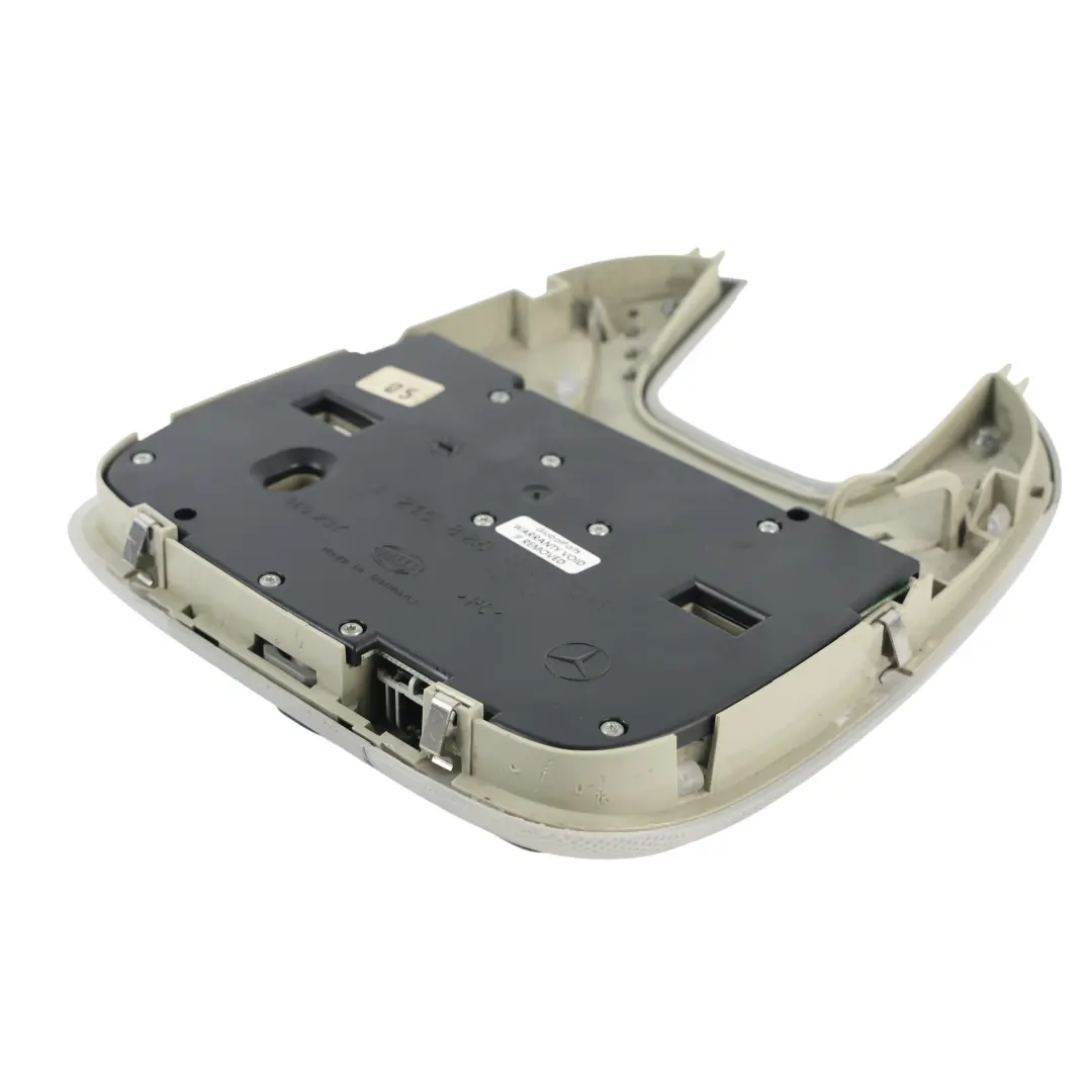 Mercedes W220 Innenraum Dach Leseleuchte Courtesy Lampe Orion Grau - SKU A2158201101 - Teilenummer A2158201101