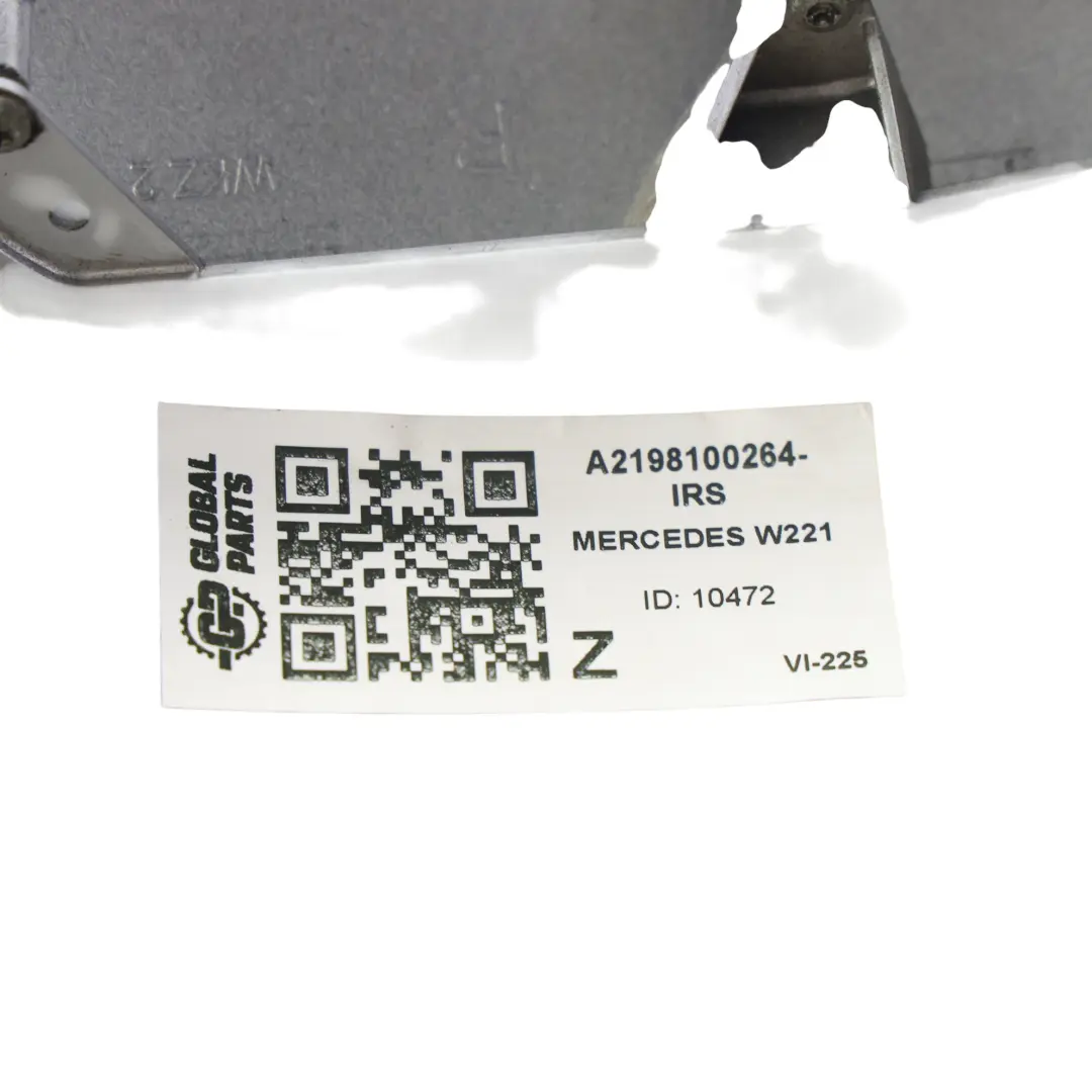 Mercedes W221 Außenspiegel Abdeckung Kappe Rechts Iridiumsilber 775 - SKU A2198100264-IRS - Teilenummer A2198100264