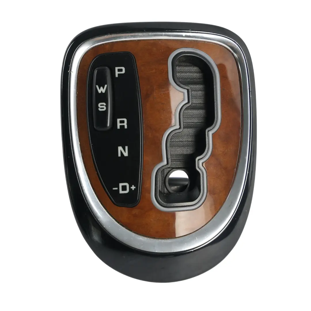 Selector Shifter Surround Trim Cover Automatic to Mercedes W220 Gear with Part number A2202671688 Mercedes W220 Gear Selector Shifter Surround Trim Cover Automatic - SKU A2202671688 - Part number A2202671688