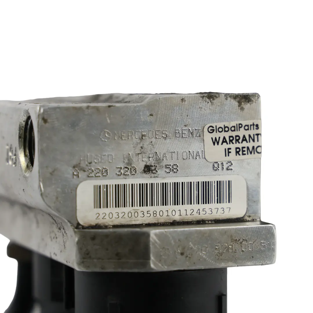 W215 W220 ABC Hydraulic Valve Block to Mercedes with Part number A2203200358 Mercedes W215 W220 ABC Hydraulic Valve Block - SKU A2203200358 - Part number A2203200358