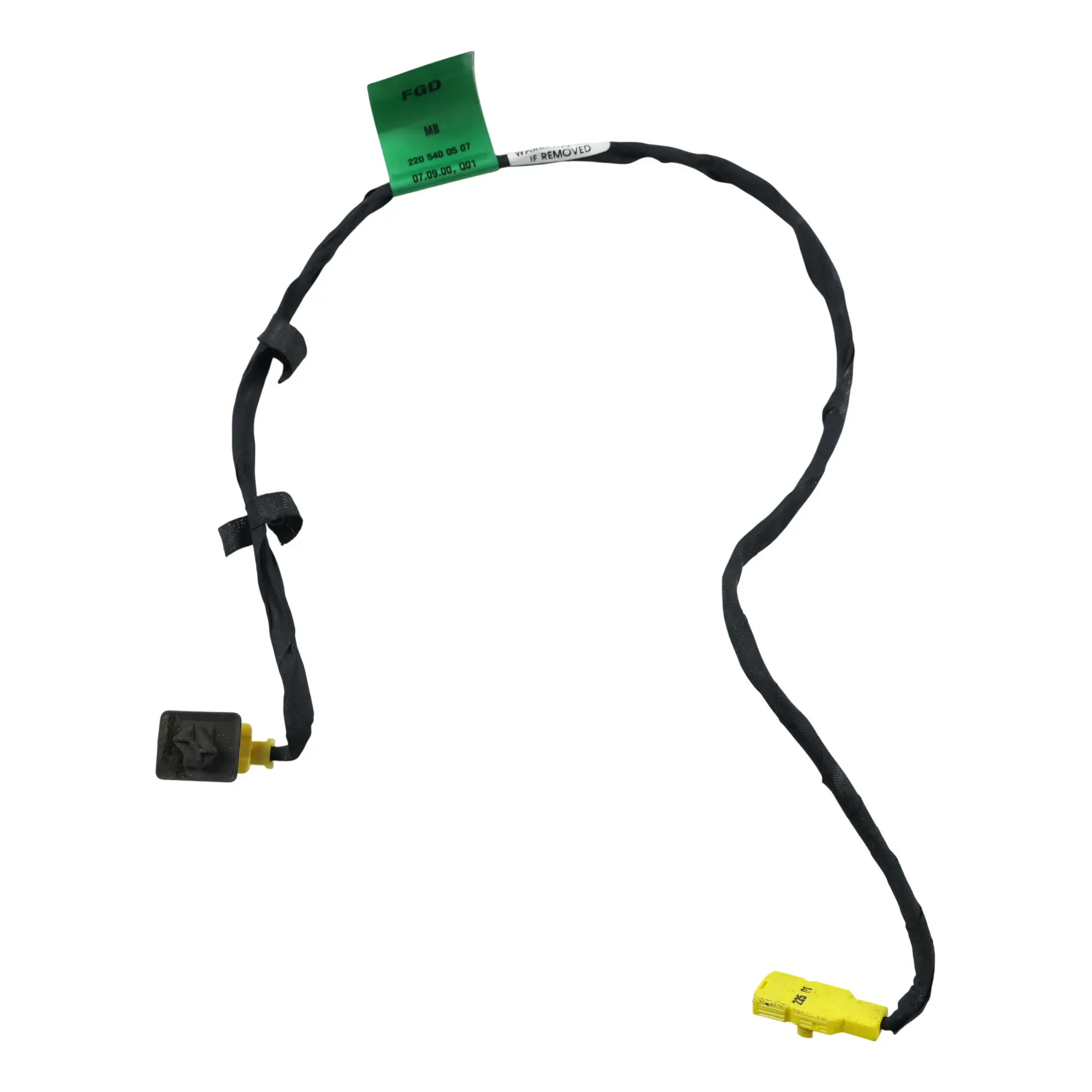 Mercedes W220 Door Wiring Harness Rear Right Left N/O/S Keyless Go A2205400507