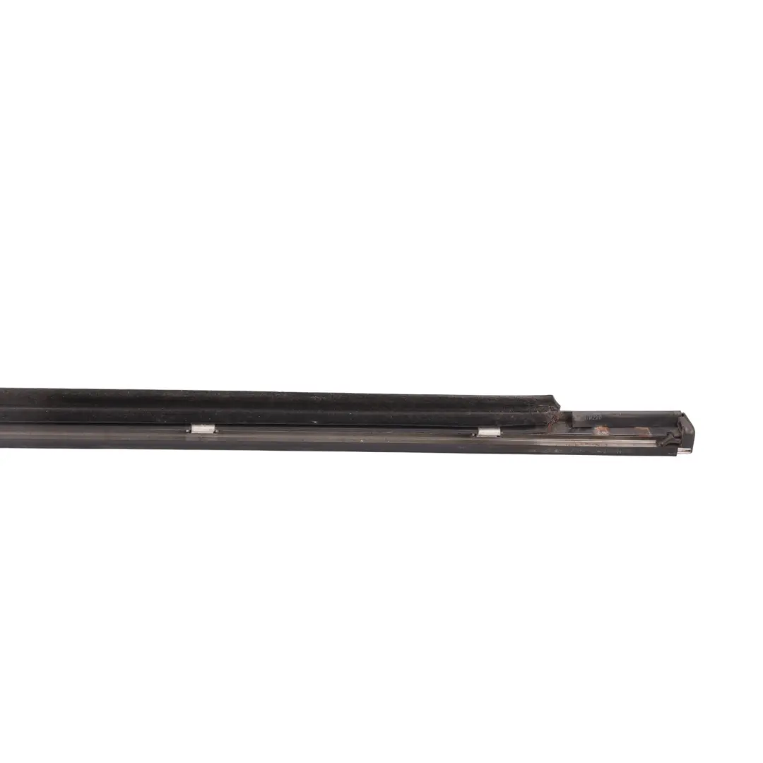 Door Edge Trim Strip Bar Chrome Left N/S to Mercedes W220 Rear with Part number A2206900580 Mercedes W220 Rear Door Edge Trim Strip Bar Chrome Left N/S - SKU A2206900580 - Part number A2206900580