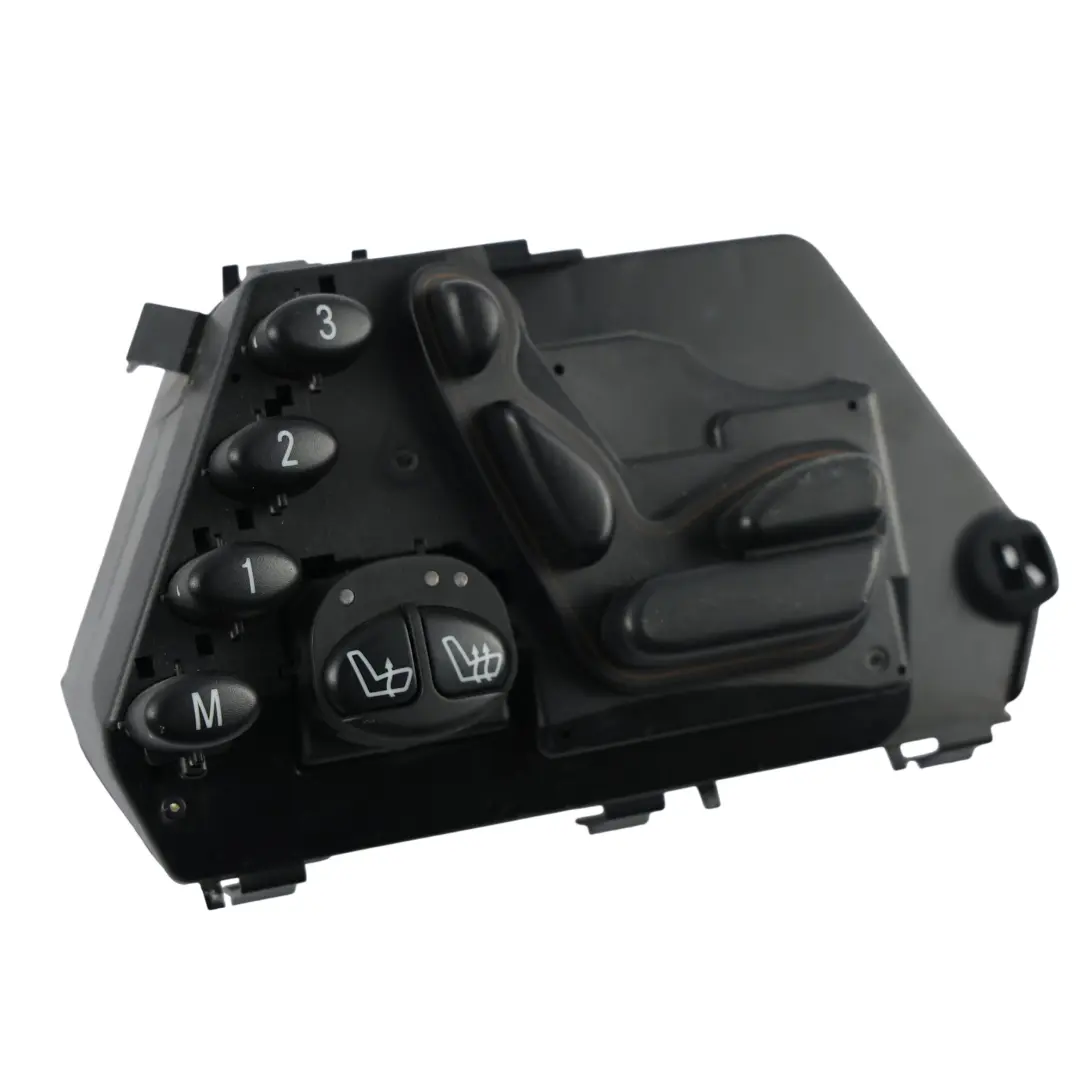 Adjustment Switch Memory Front Door Left N/S to Mercedes W220 Seat with Part number A2208213758 Mercedes W220 Seat Adjustment Switch Memory Front Door Left N/S - SKU A2208213758 - Part number A2208213758