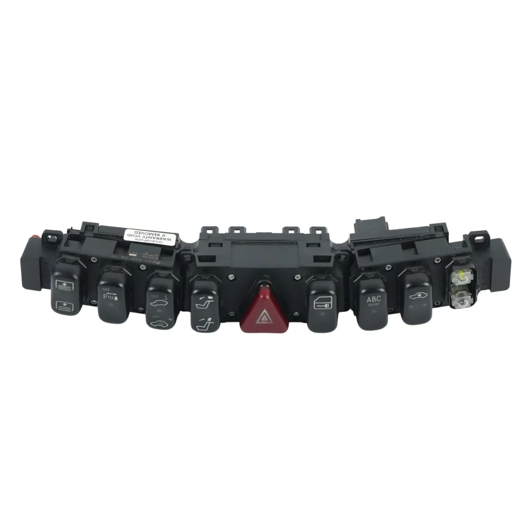 Mercedes W220 ABC Federung Kopfstütze Warnblinkschalter - SKU A2208214258 - Teilenummer A2208214258