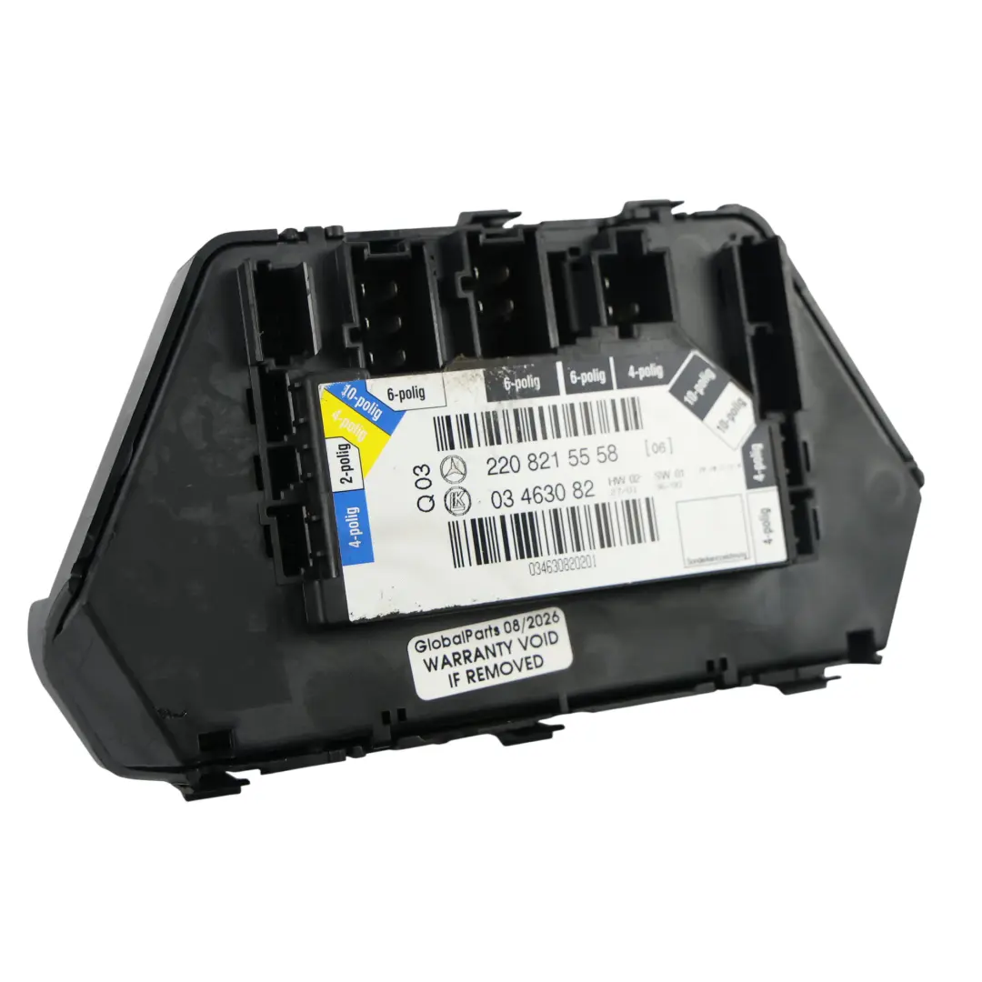 Adjustment Switch Panel Rear Door Left N/S to Mercedes W220 Seat with Part number A2208215558 Mercedes W220 Seat Adjustment Switch Panel Rear Door Left N/S - SKU RHD-A2208215558-1 - Part number A2208215558