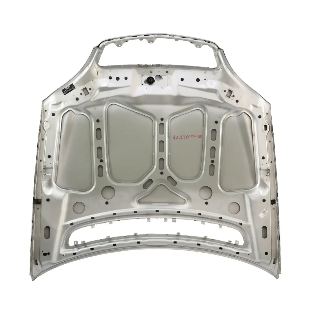 Mercedes W220 Bonnet Hood Brilliant Silver Metallic - 9744 - SKU A2208800157-BRS - Part number A2208800157