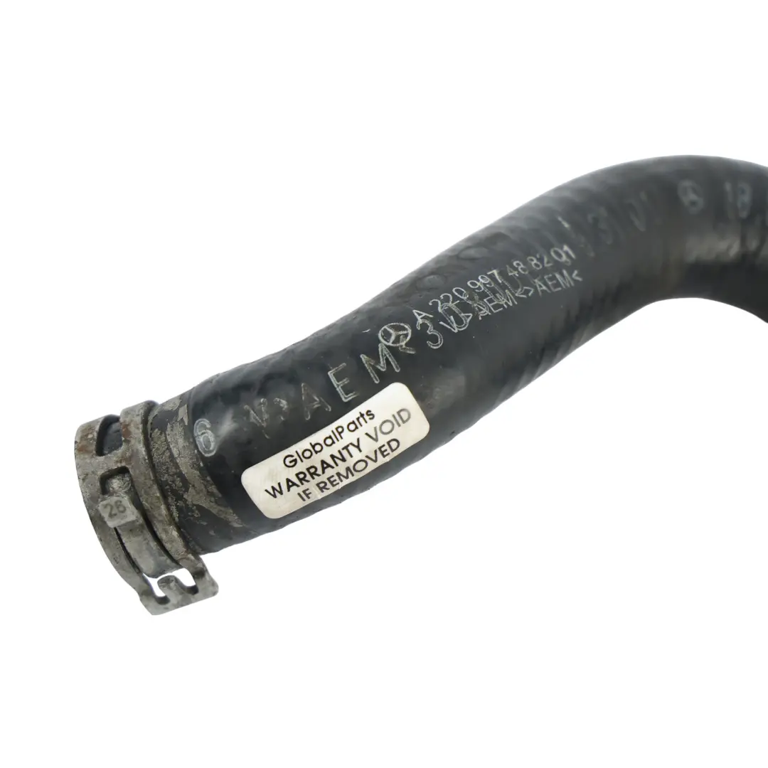 Mercedes W220 AMG Oil Tank Suction Pipe Hose M113 - SKU A2209974882 - Part number A2209974882