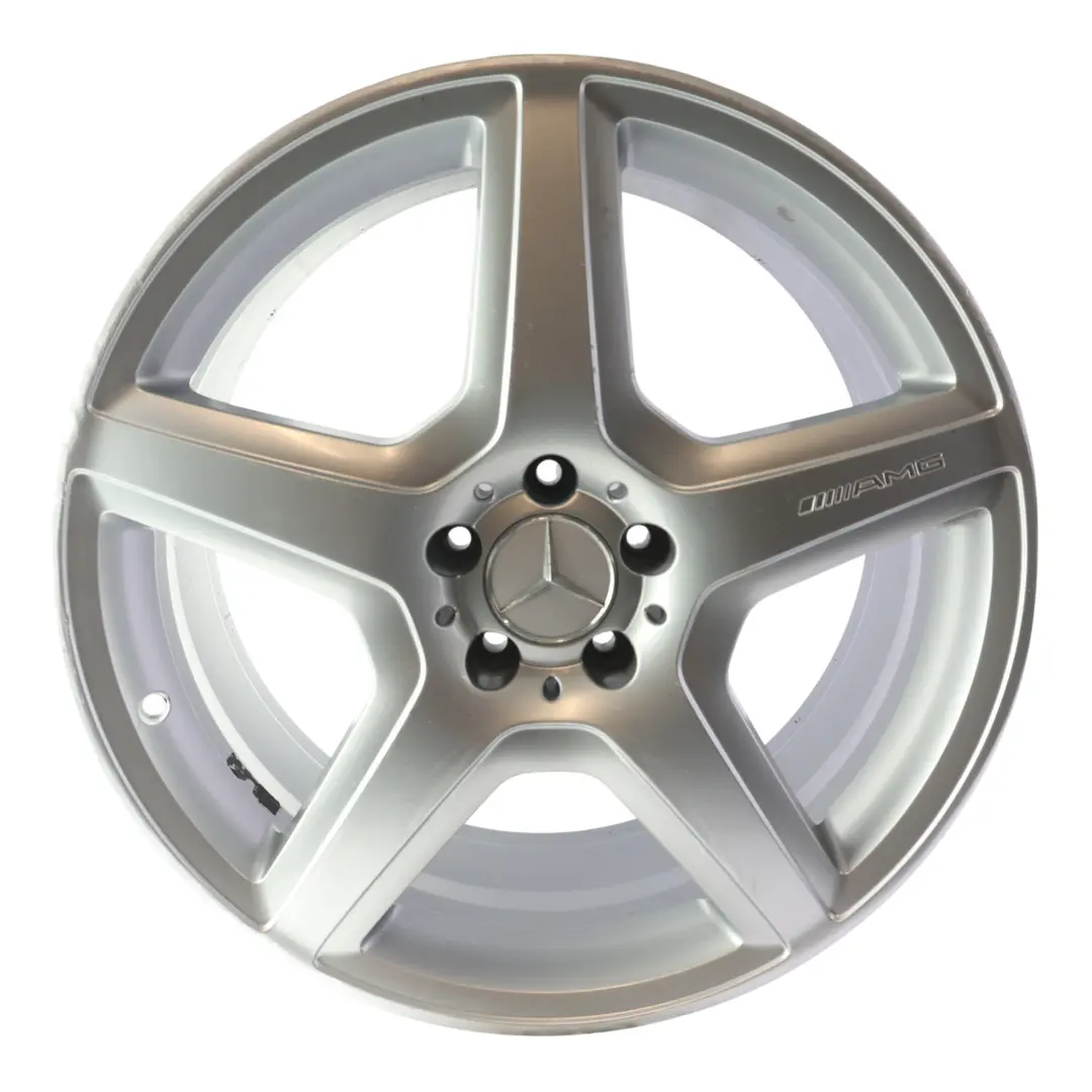 Alloy Wheel Rim 20" 9.5J ET:43 5 Spoke to Mercedes W221 AMG Silver with Part number A2214012502 Mercedes W221 AMG Silver Alloy Wheel Rim 20" 9.5J ET:43 5 Spoke - SKU A2214012502-1 - Part number A2214012502