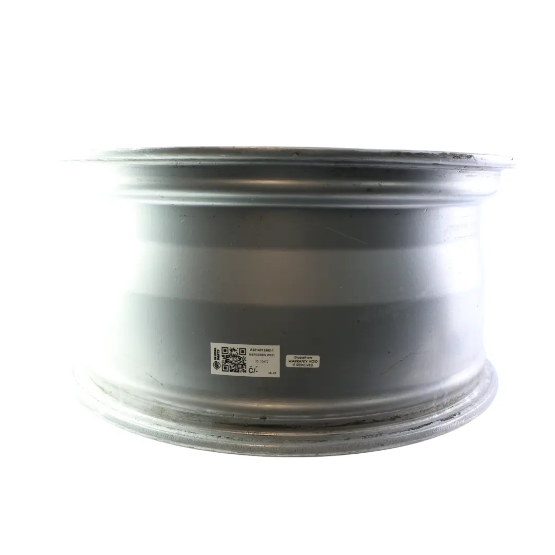Alloy Wheel Rim 20" 9.5J ET:43 5 Spoke to Mercedes W221 AMG Silver with Part number A2214012502 Mercedes W221 AMG Silver Alloy Wheel Rim 20" 9.5J ET:43 5 Spoke - SKU A2214012502-1 - Part number A2214012502