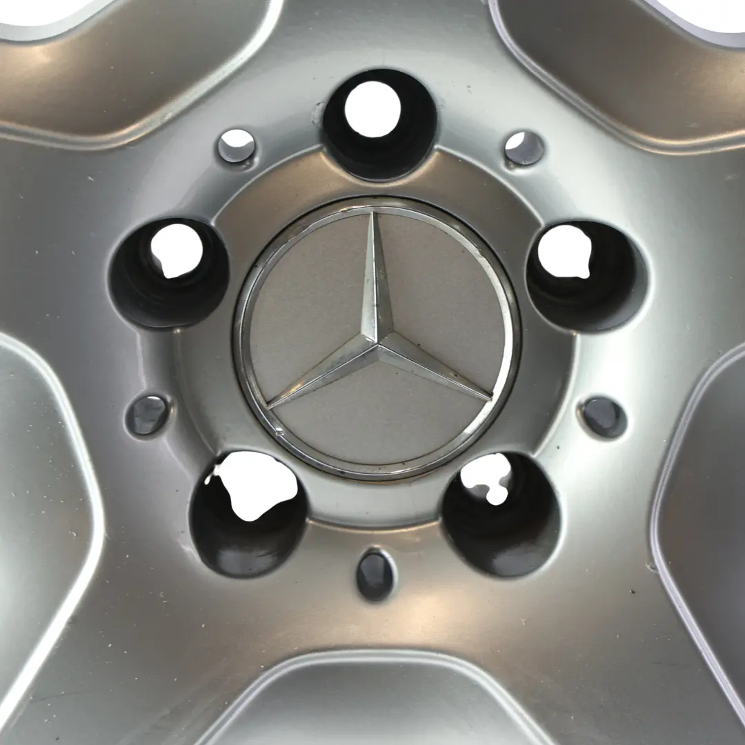 Alloy Wheel Rim 20" 9.5J ET:43 5 Spoke to Mercedes W221 AMG Silver with Part number A2214012502 Mercedes W221 AMG Silver Alloy Wheel Rim 20" 9.5J ET:43 5 Spoke - SKU A2214012502-1 - Part number A2214012502