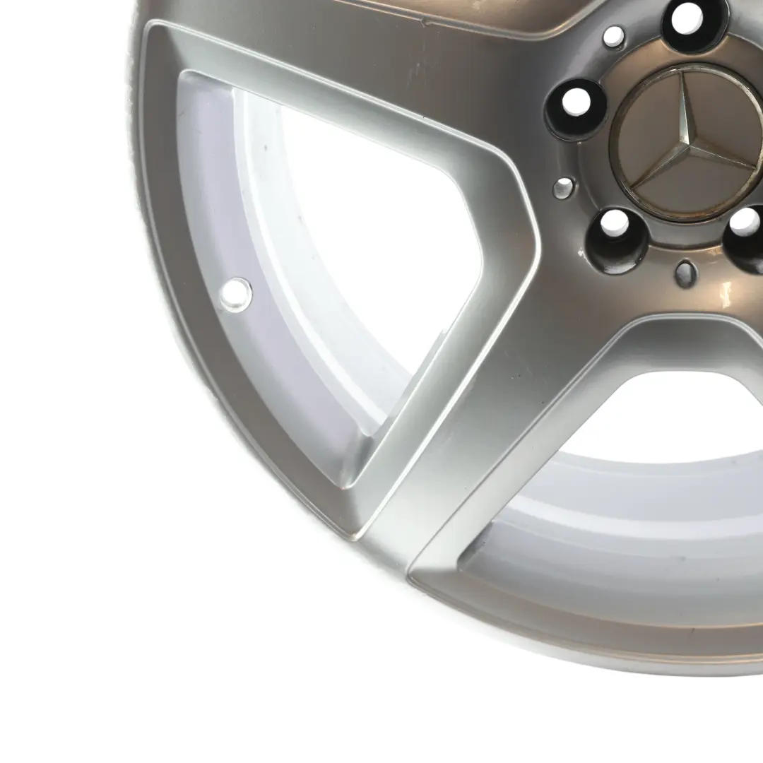 Alloy Wheel Rim 20" 8.5J ET:43 5x112 5-Spoke to Mercedes W221 AMG Silver with Part number A2214012502 Mercedes W221 AMG Silver Alloy Wheel Rim 20" 8.5J ET:43 5x112 5-Spoke - SKU A2214012502-2 - Part number A2214012502