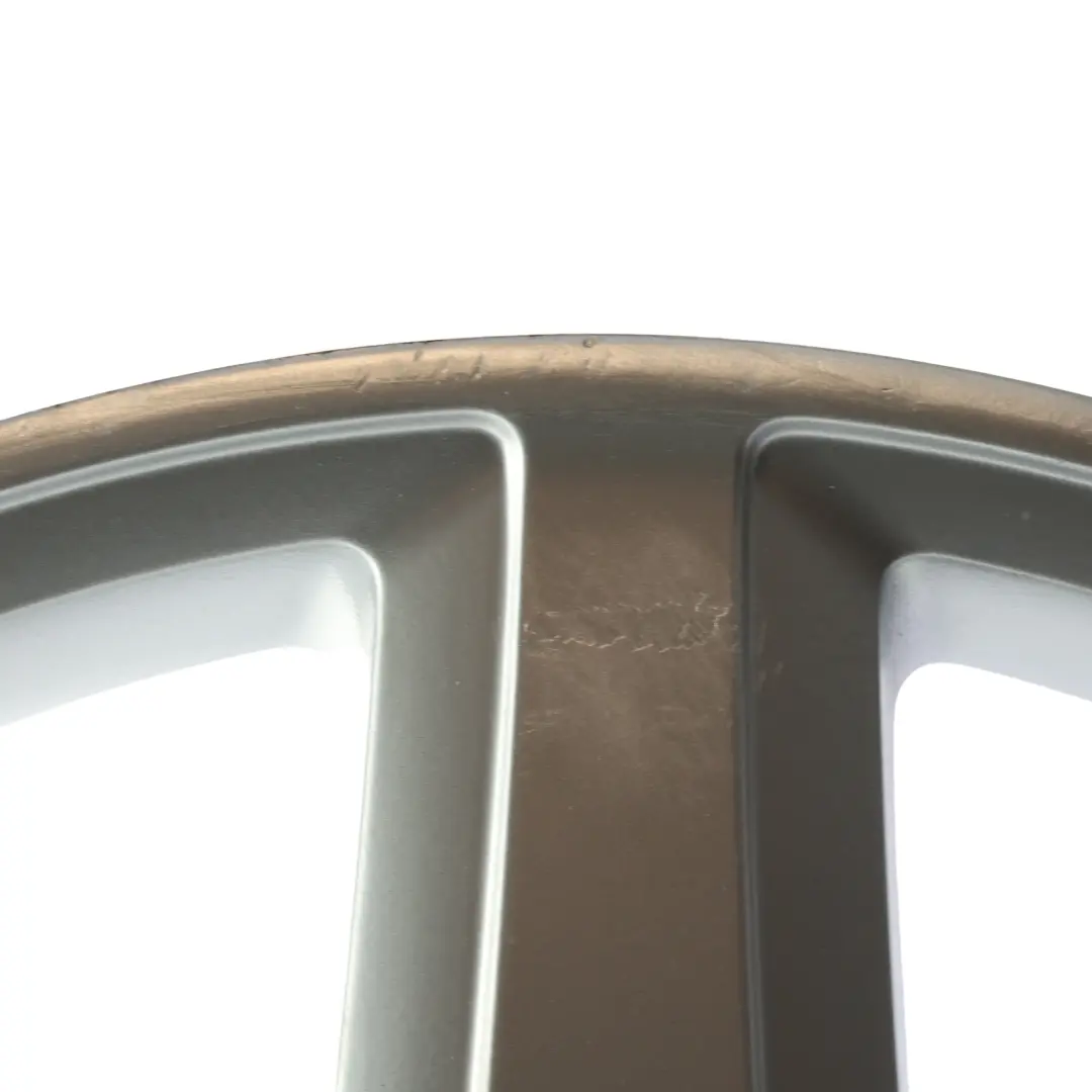 Mercedes W221 AMG Silver Alloy Wheel Rim 20" 8.5J ET:43 5x112 5-Spoke - SKU A2214012502-2 - Part number A2214012502