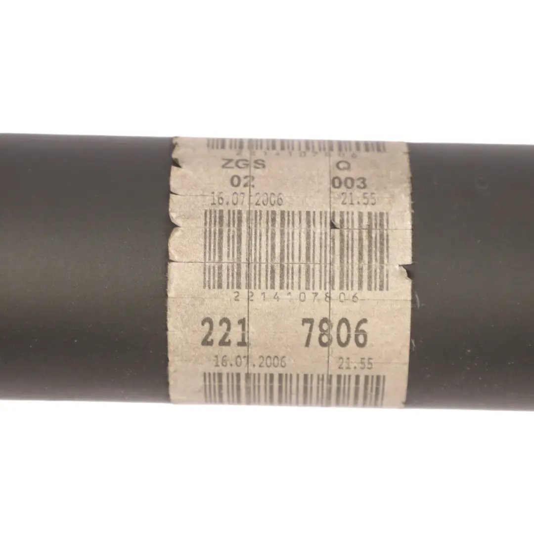Propshaft Propeller Prop Drive Shaft Automatic to Mercedes W221 with Part number A2214107806 Mercedes W221 Propshaft Propeller Prop Drive Shaft Automatic - SKU A2214107806 - Part number A2214107806