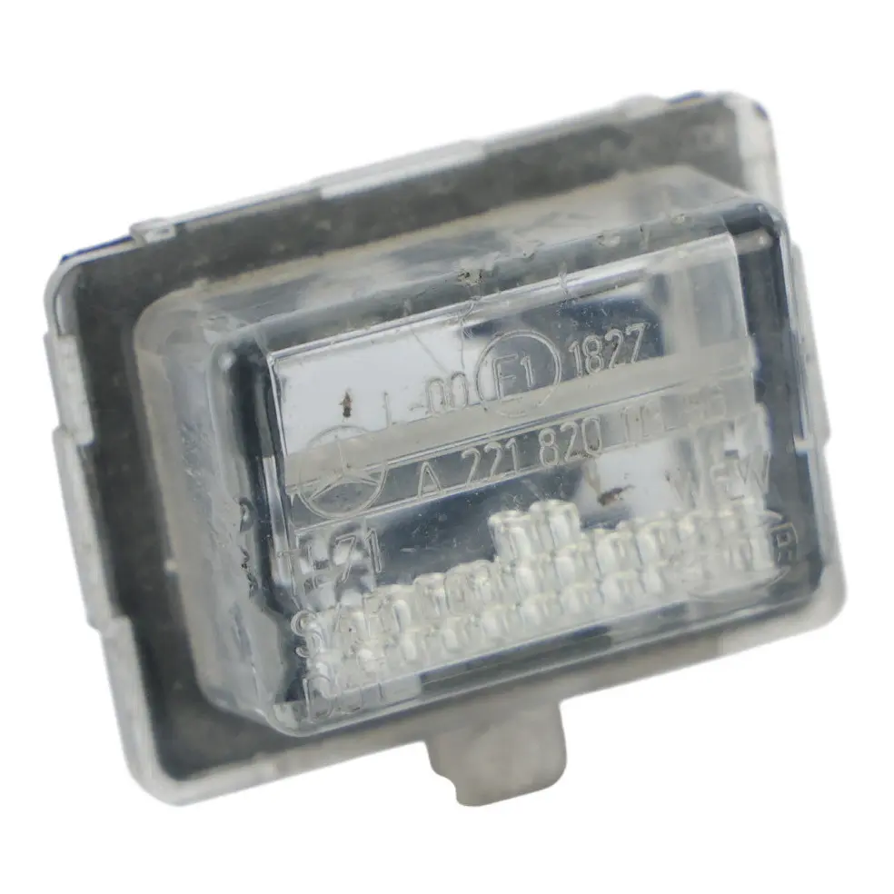 Mercedes W221 Rear Number Plate Light Lamp Left Right N/O/S - SKU A2218200356 - Part number A2218200356