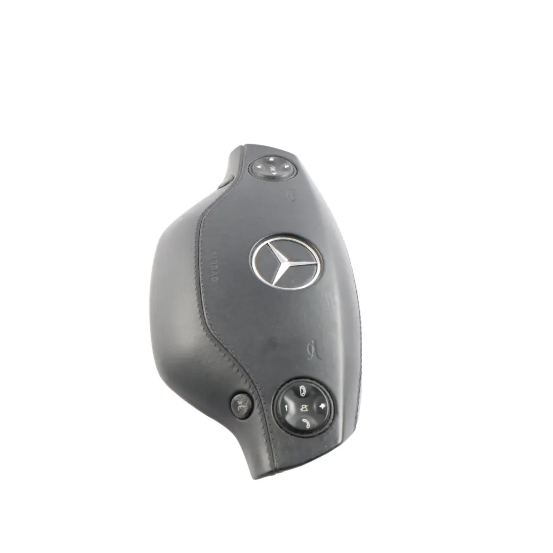 Steering Wheel Air Module Buttons Leather Black to Mercedes W221 with Part number A2218600502 Mercedes W221 Steering Wheel Air Module Buttons Leather Black - SKU A2218600502 - Part number A2218600502
