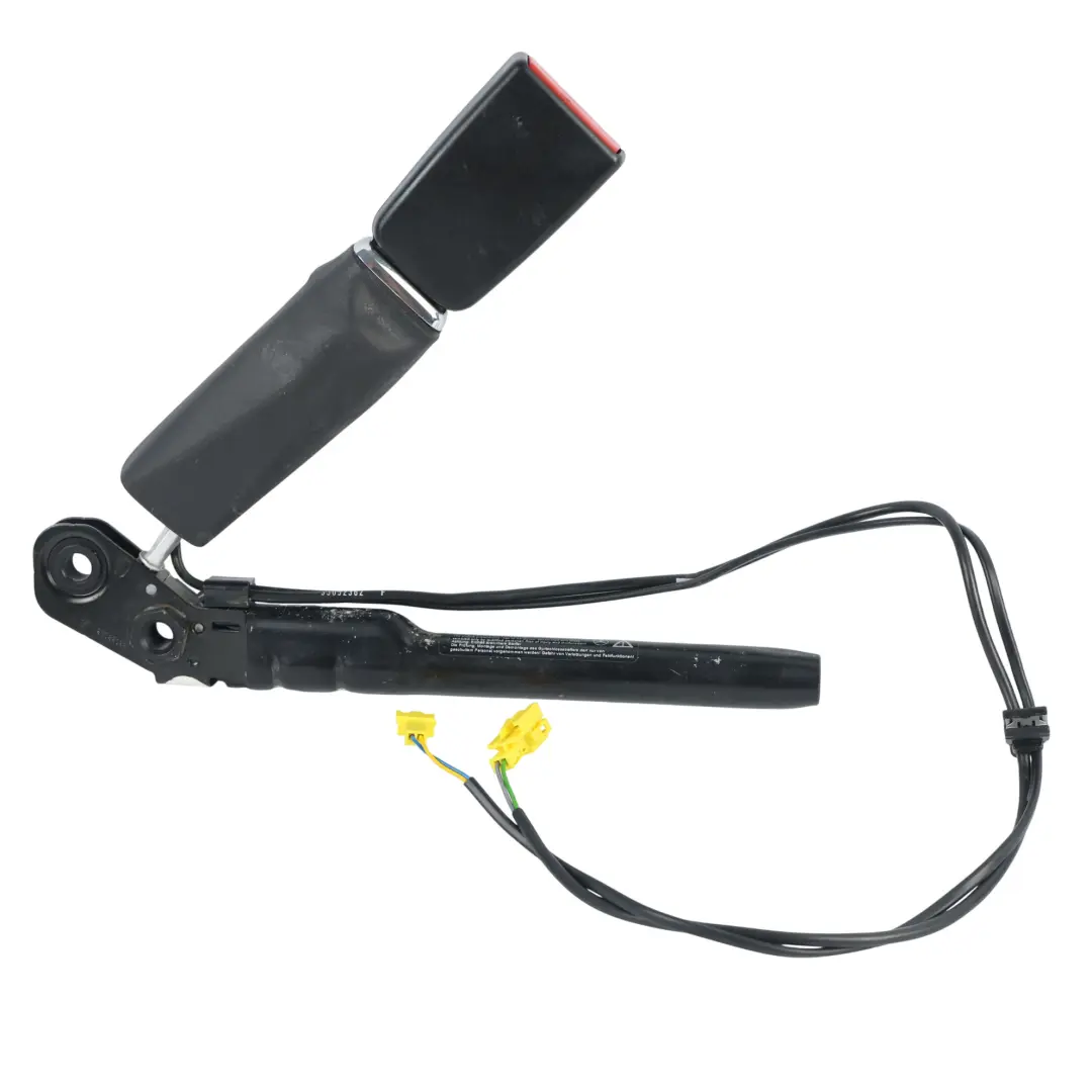 Mercedes W221 Seat Belt Buckle Catch Front Left N/S Black - SKU A2218601369-2 - Part number A2218601369