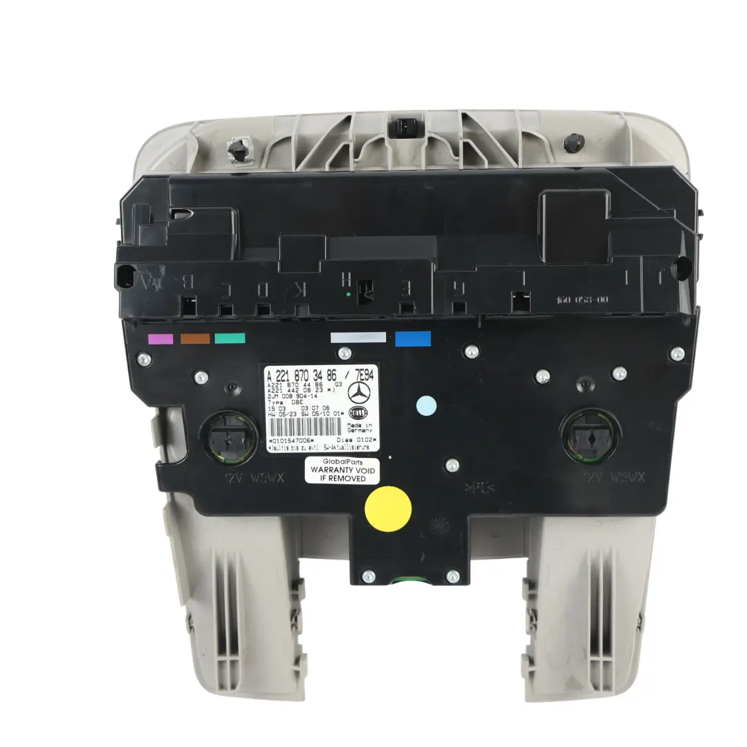 Mercedes W221 Interruptor Control Techo Panorámico Lámpara - SKU A2218703486 - Número de pieza A2218703486