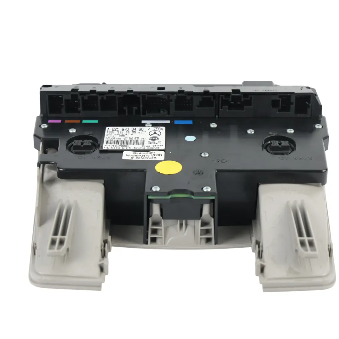 Mercedes W221 Interior Lamp Panel Panoramic Roof Control Unit Switch - SKU A2218703486 - Part number A2218703486