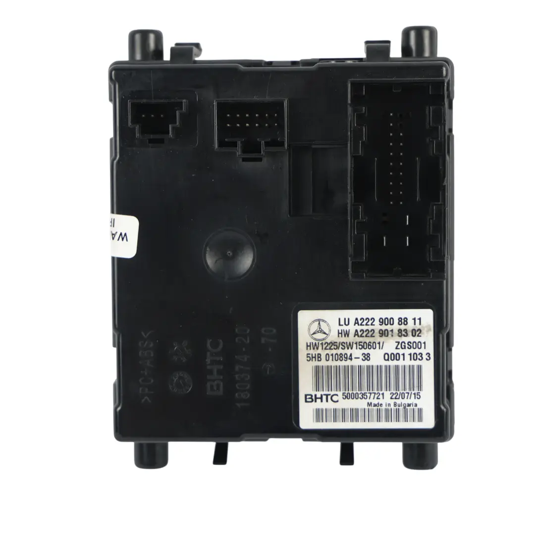 Mercedes W205 C300h Heater Control Module Unit ECU - SKU A2229008811 - Part number A2229008811