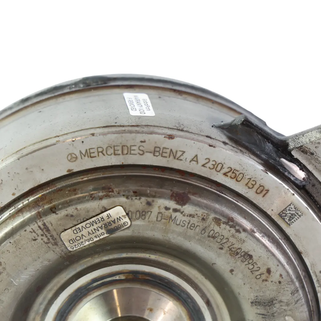 Torque Converter Automatic Transmission to Mercedes W212 E63 AMG with Part number A2302501301 Mercedes W212 E63 AMG Torque Converter Automatic Transmission - SKU A2302501301 - Part number A2302501301