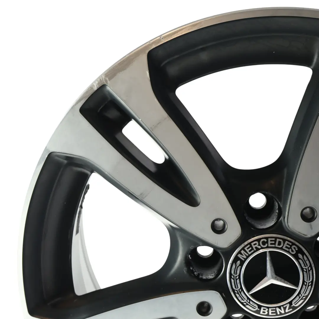 Mercedes W176 W246 Alloy Wheel Rim 16" ET:49 6,5J 5 Double Spoke - SKU A2464010000-1 - Part number A2464010000
