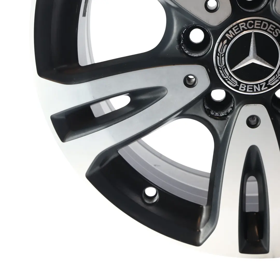 Mercedes W176 W246 Alloy Wheel Rim 16" ET:49 6,5J 5 Double Spoke - SKU A2464010000-1 - Part number A2464010000