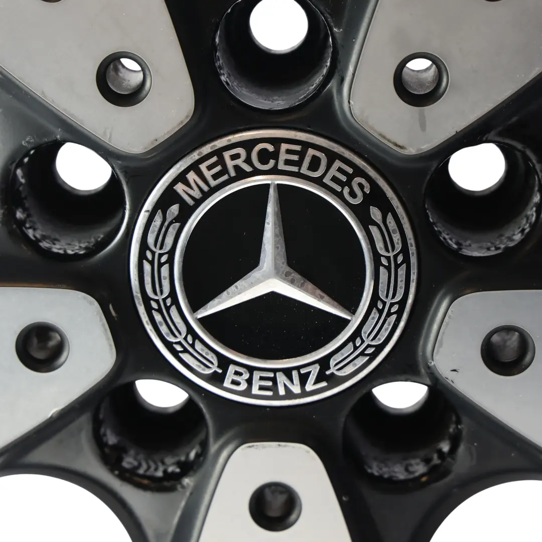 Mercedes W176 W246 Alloy Wheel Rim 16" ET:49 6,5J 5 Double Spoke - SKU A2464010000-1 - Part number A2464010000
