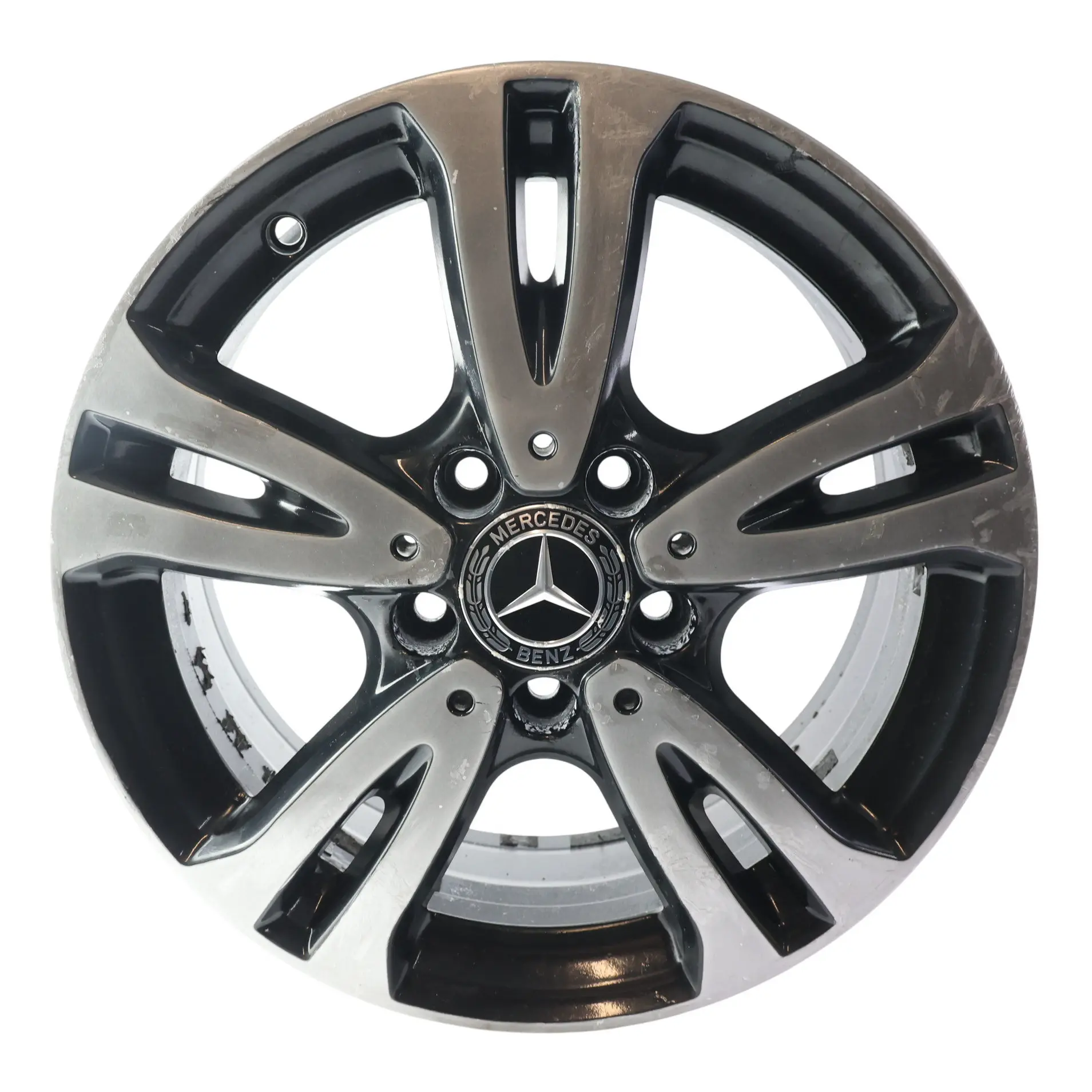 Mercedes W176 W246 Alloy Wheel Rim 16" ET:49 6,5J 5 Double Spoke A2464010000