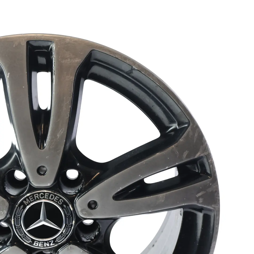 Mercedes W176 W246 Alloy Wheel Rim 16" ET:49 6,5J 5 Double Spoke - SKU A2464010000 - Part number A2464010000