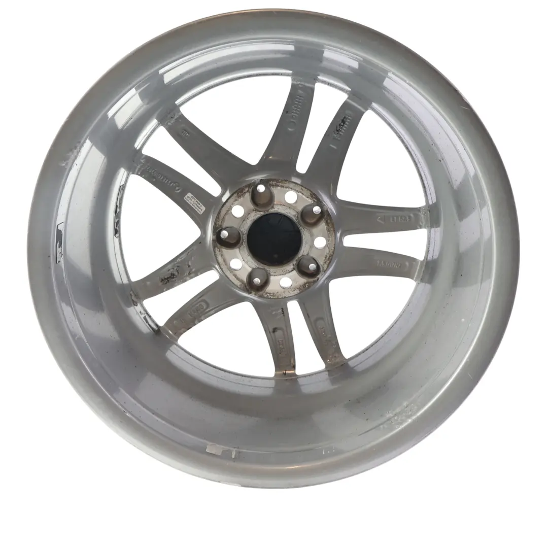 Mercedes W176 Wheel Alloy Rim 17" 5 Double Spoke ET:52.5 7.5J - SKU A2464010302-3 - Part number A2464010302