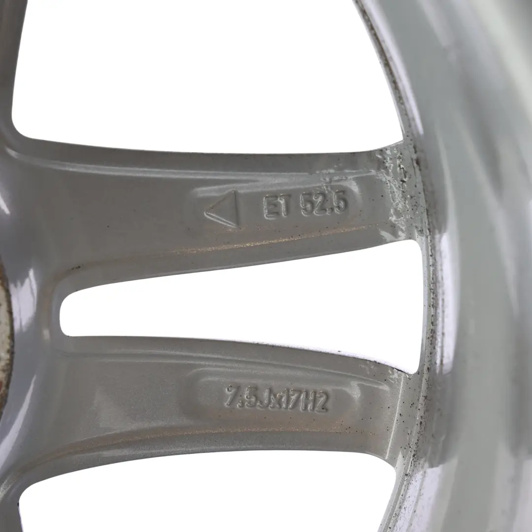 Mercedes W176 Wheel Alloy Rim 17" 5 Double Spoke ET:52.5 7.5J - SKU A2464010302-3 - Part number A2464010302