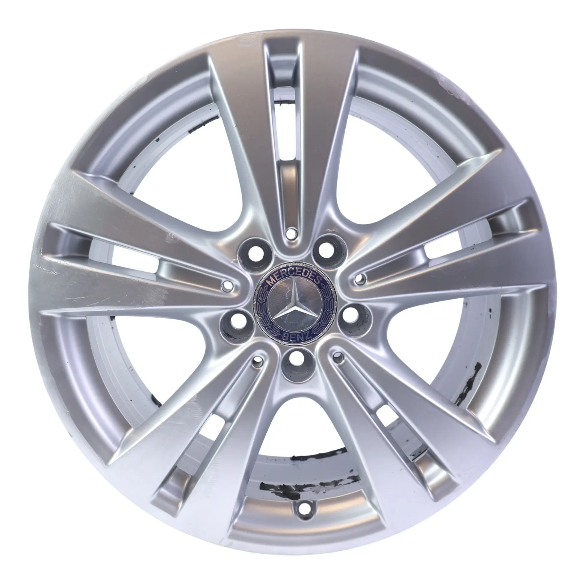 Mercedes W176 W246 Silver Alloy Wheel Rim 17" 7,5J ET:52,5 A2464011400