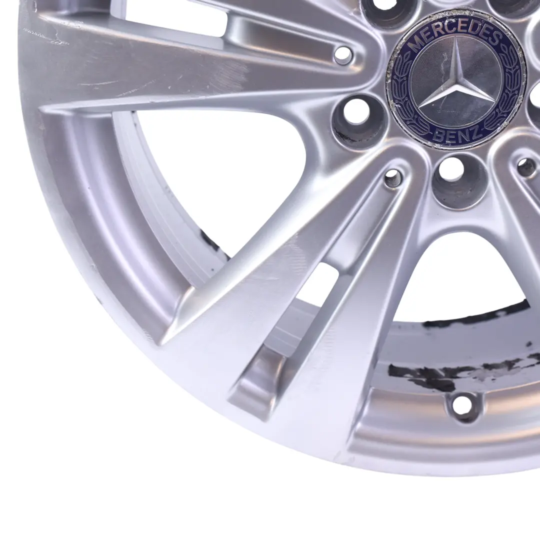  Mercedes-Benz W176 W246 Silber Alufelge Alu Felge 17" 7,5J ET:52,5 - SKU A2464011400-1 - Teilenummer A2464011400