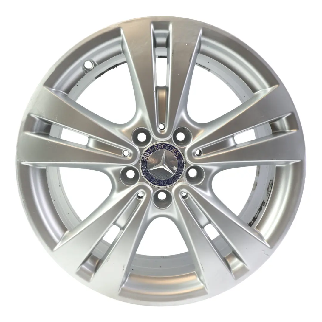 Mercedes W176 W246 Wheel Rim Alloy Silver 17" ET:52,5 7,5J - SKU A2464011400-2 - Part number A2464011400